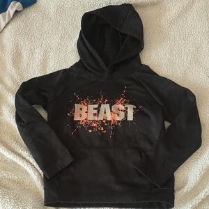 Beast Black Kids 4 Fleece Lined Hoodie